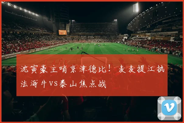沈寅豪主哨京津德比！麦麦提江执法海牛vs泰山焦点战